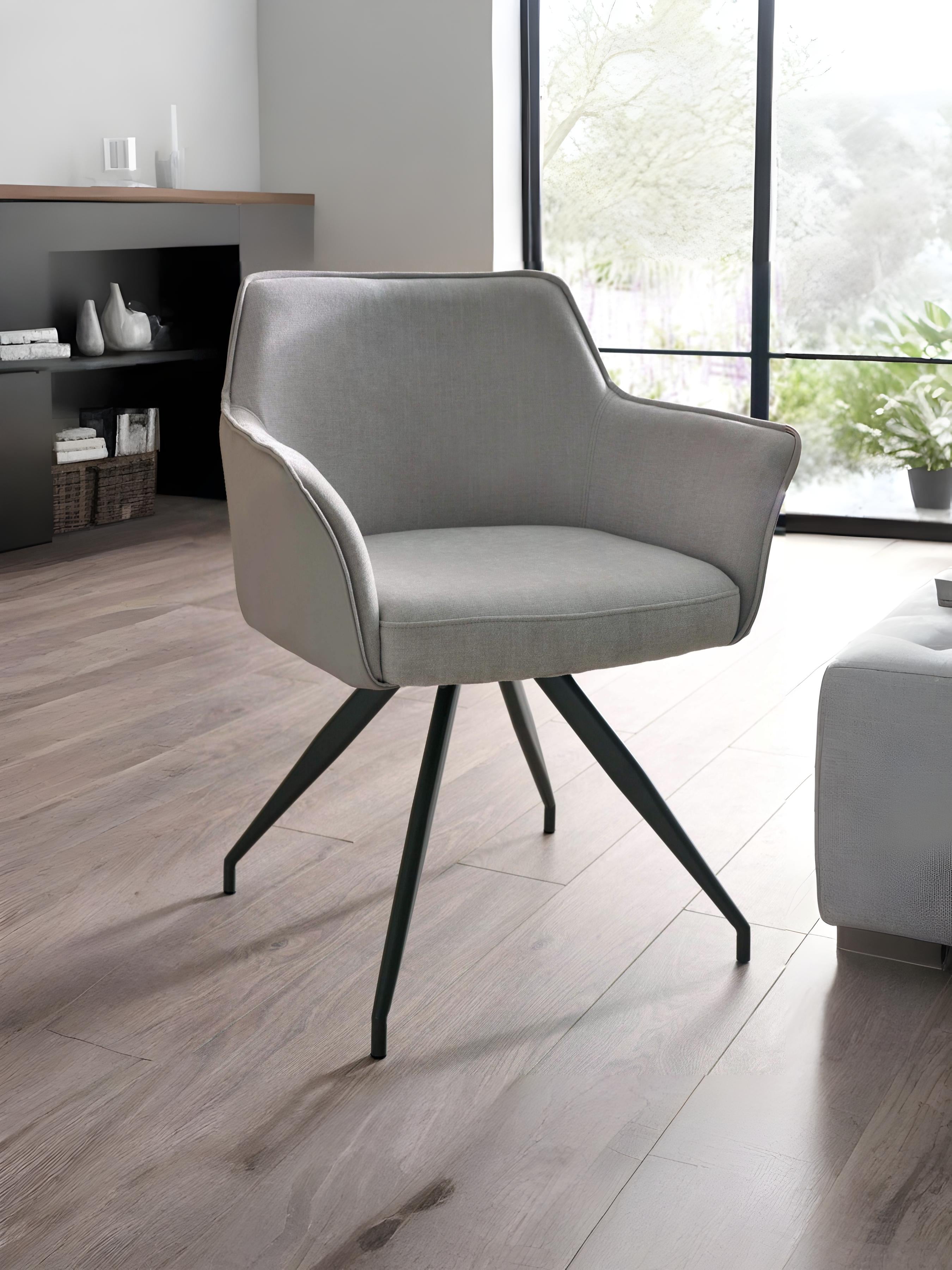 Beauly Ivory Chenille Dining Chair
